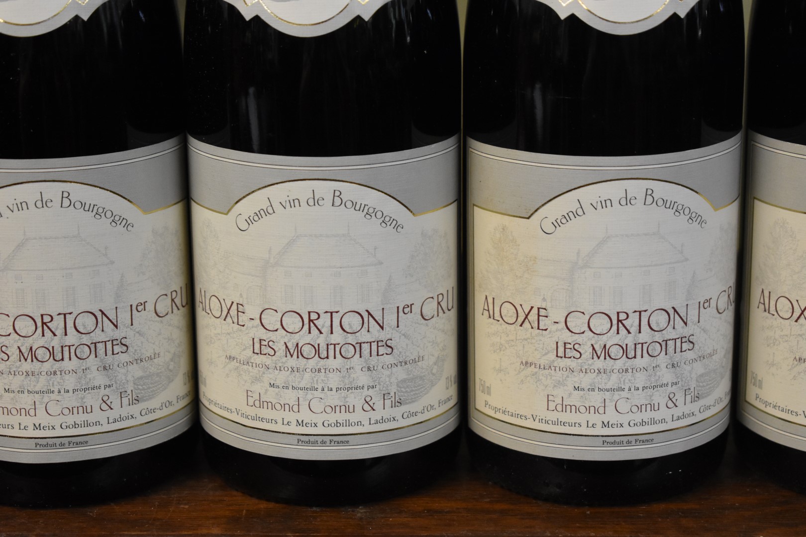 Six 75cl bottles of Aloxe Corton Les Moutottes, 1996, Edmond Cornu. (6)PLEASE NOTE: ADDITIONAL VAT - Image 2 of 2