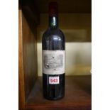 A 75cl bottle of Chateau Lafite Rothschild 1971.