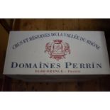 A case of twelve 75cl bottles of Vacqueyras, 1999, Perrin Freres, in oc. (12)PLEASE NOTE: ADDITIONAL