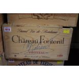 A case of twelve 75cl bottles of Chateau Fontenil, 1999, Fronsac, in owc. (12)PLEASE NOTE: