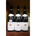 Three 75cl bottles of Gigondas, 1985 Domaine Goubert. (3)