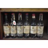 Six half-bottles of Oloroso Viejisimo sherry, Antonio de la Riva (1940s bottling). (6)