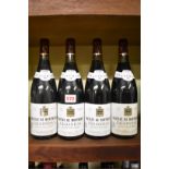 Four 75cl bottles of Gigondas Cuvee Beauchamp, 1985, Chateau Montmirail. (4)