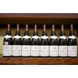 Eight 75cl bottles of Givry Cru Clos Choue, 1999, Chofflet Valdenaire. (8)