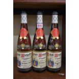 Three 75cl bottles of Niersteiner Hergottstroppfchen Auslese, 1967, Gerhardt. (3)