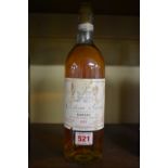 A 75cl bottle of Chateau Suau, 1975, 2nd Barsac. (1)