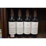 Four 37.5cl bottles of Chateau Plaisance, 2000, Grand Cru St Emilion. (4)