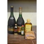 A 68cl bottle of Remy Martin VSOP cognac; together with a 70cl bottle of Sempe armagnac; an 18cl