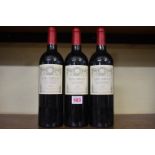 Three 75cl bottles of Epicurea de Chateau Martinat, 2000, Cotes de Bourg.  (3)