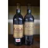 Two 75cl bottles of Chateau Batailley, 1970, 5th Paulliac. (2)