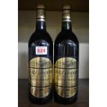 Two 75cl bottles of Jekel Home Vineyard, 1979, California. (2)