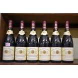 Six 75cl bottles of Chateauneuf du Pape, 1986, Font de Michelle, Et Gonnet. (6)PLEASE NOTE: