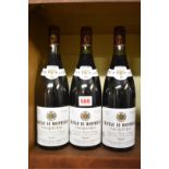 Three 75cl bottles Vacqueyras Cuvee St Papes, 1985, Chateau Montmirail. (3)