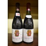 Two 75cl bottles of Chateauneuf du Pape, 1985 & 1990, Domaine du Grand Tinel. (2)