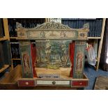 19TH CENTURY TOY THEATRE: quantity of characters and scenery, 19th century German toy theatre,