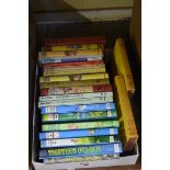 CHILDREN'S BOOKS: a small quantity in box, to include to Enid Blyton novels. (A box)