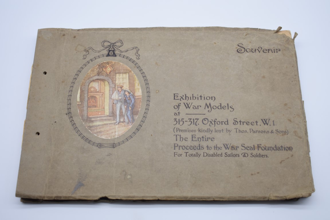 EXHIBITION OF WAR MODELS: 'Exhibition of War Models at 315-317, Oxford St, W1...in aid of War Seal