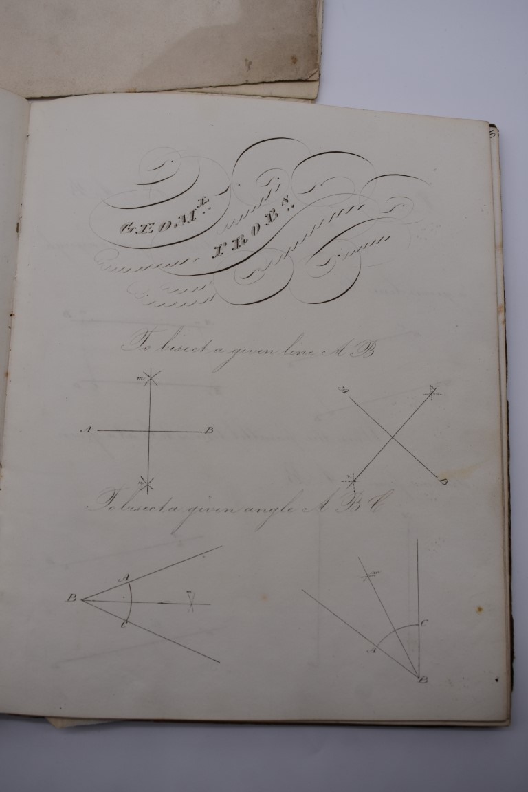 VICTORIAN ENTOMOLOGIST'S NOTEBOOK: mid-19thc commonplace book with calligraphic ownership of one B - Image 4 of 21