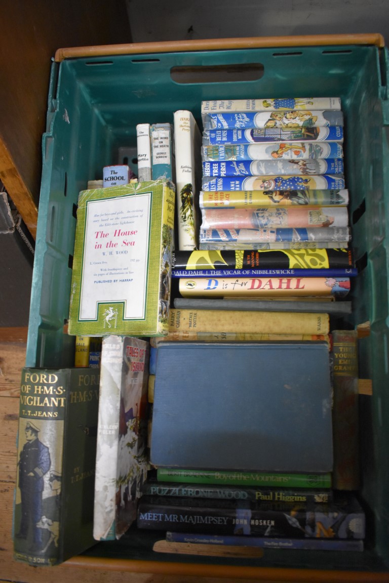 JUVENILE BOOKS: a quantity in two cartons, largely mid 20th century publications in dustjacket, - Image 2 of 10