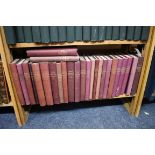 SUSSEX ARCHAELOGICAL COLLECTIONS: collection of 36 volumes, varying original red cloth, 8vo. (36)