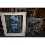 James Lawrence Isherwood, portraits of the artist's mother and father, a pair, each signed, oil on