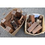 A large quantity of carpenter's planes.This lot can only be collected on Saturday 10th October (10-