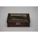 A rare Arts and Crafts copper and enamel casket, by Fleetwood Charles Varley and the Guild of