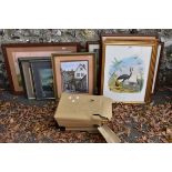 A large quantity of pictures and prints. This lot can only be collected on Saturday 10th October. (