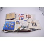 Coins: a selection of UK brilliant uncirculated coin collections, 1984-1999, most still sealed,