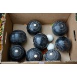 (THH) A set of Taylor Rolph Co bowls.This lot can only be collected on Saturday 19th December (9-