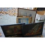 Two still life studies by D Bratt; together with fifteen other various pictures.This lot can only be