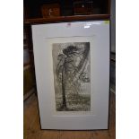 Piers Browne, 'Survivor of the Interchange', signed, numbered 1/25 and further inscribed, etching,