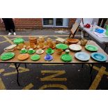 A quantity of Ashtead pottery teaware and ceramics.This lot can only be collected on Saturday 19th