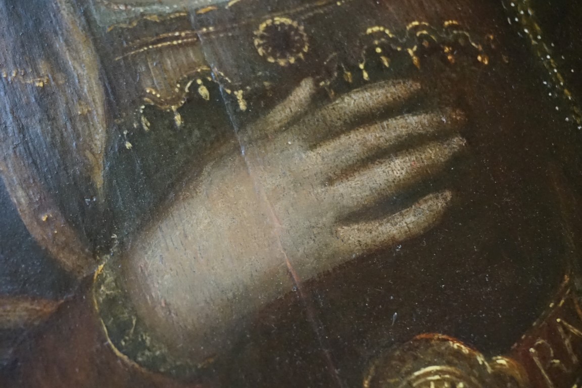 European School, 18th century, Mary Magdalene, oil on panel, 58 x 45.5cm. - Image 12 of 15