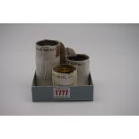 Cameras: two Pathe Freres Serie Superieure cinema projection lenses, comprising f=45mm and f=