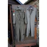 WITHDRAWN FROM SALE A USAF fighter jet pilot's jumpsuit; together with internal