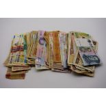 Banknotes: a large collection, to include examples from Azerbaijan, China, France, Hong Kong &