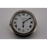 Automobilia: a G.A. Brittain Earlsfort Garage Dublin eight day dashboard clock, dial approximately