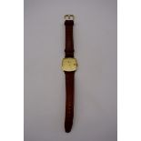 A 1980s Chopard 18k gold automatic wristwatch, 30mm, cal 2-67, No 99459-2063, on replacement