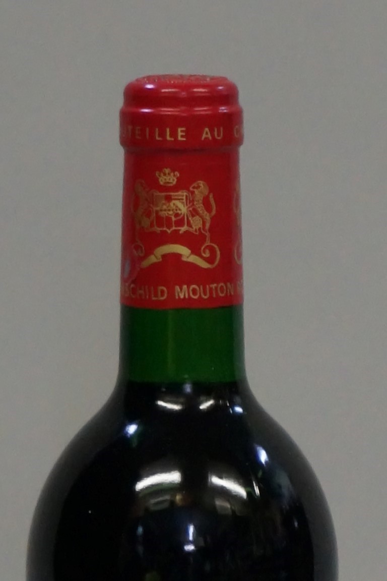 A 75cl bottle of Chateau Mouton Rothschild, 1988, Pauillac. - Image 3 of 3