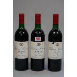 Three 75cl bottles of Chateau Potensac, 1986, Cur Bourgeois Medoc. (3)