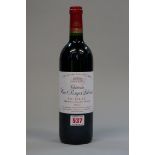 A bottle of 75cl Chateau Haut-Bages Liberal, 2003, Pauillac.