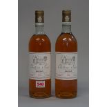 Two 75cl bottles of Chateau Suau, 1975, Sauternes. (2)