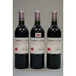 Three 75cl bottles of Chateau La Prade, 2001, Cote de Francs. (3)