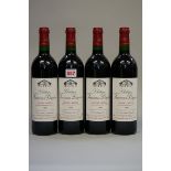 Four 75cl bottles of Chateau Fourcas Dupre, 1996, Cru Bourgeois Listrac-Medoc. (4)