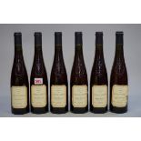 Six 50cl bottles of Cote de Layon Selection Grains Nobles, 2001, P Delesvaux. (6)PLEASE NOTE: