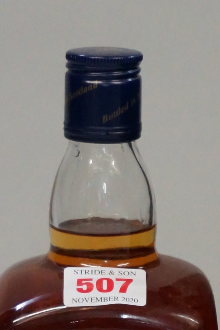 A 70cl bottle of House of Lords 12 year old blended whisky, autographed by Margaret Thatcher, in - Image 3 of 4
