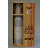 A 70cl bottle of Sempe Armagnac, 1968, in presentation box.