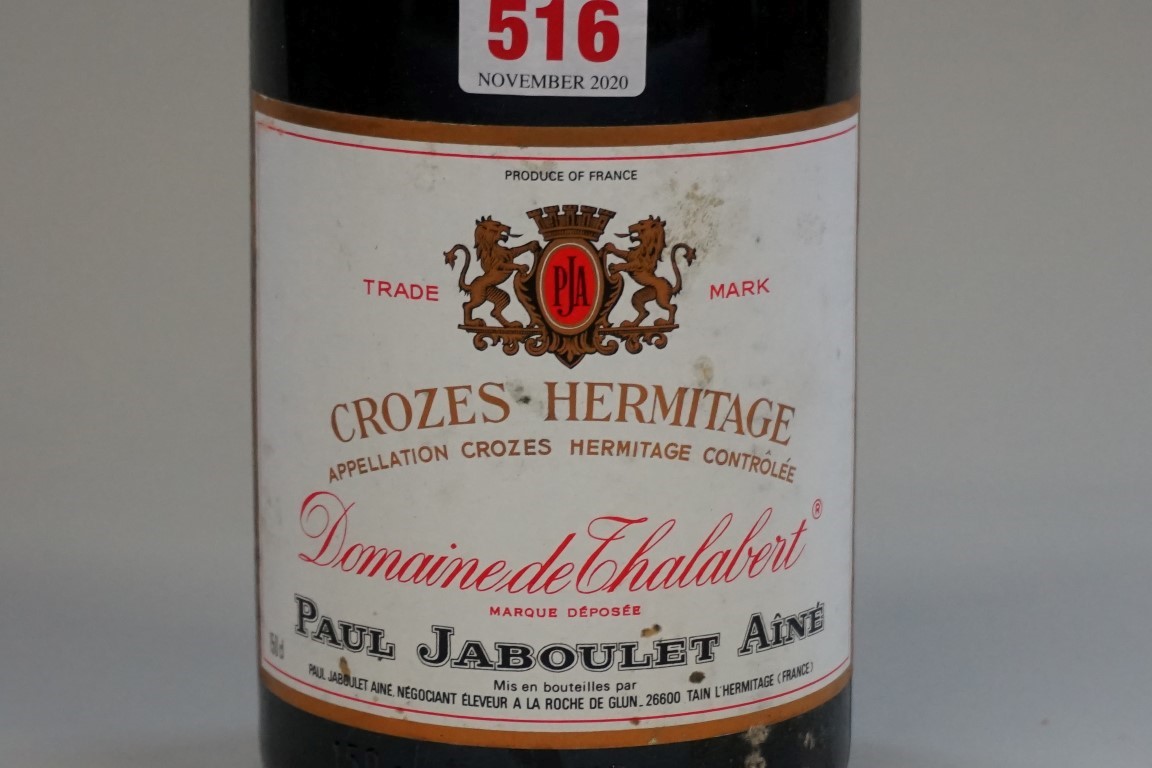A 150cl magnum bottle of Crozes Hermitage Domaine Thalabert, 1983, Paul Jaboulet Aine. (1) - Image 2 of 3