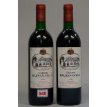 Two 75cl bottles of Chateau Rausan-Segla, 1992, Margaux. (2)